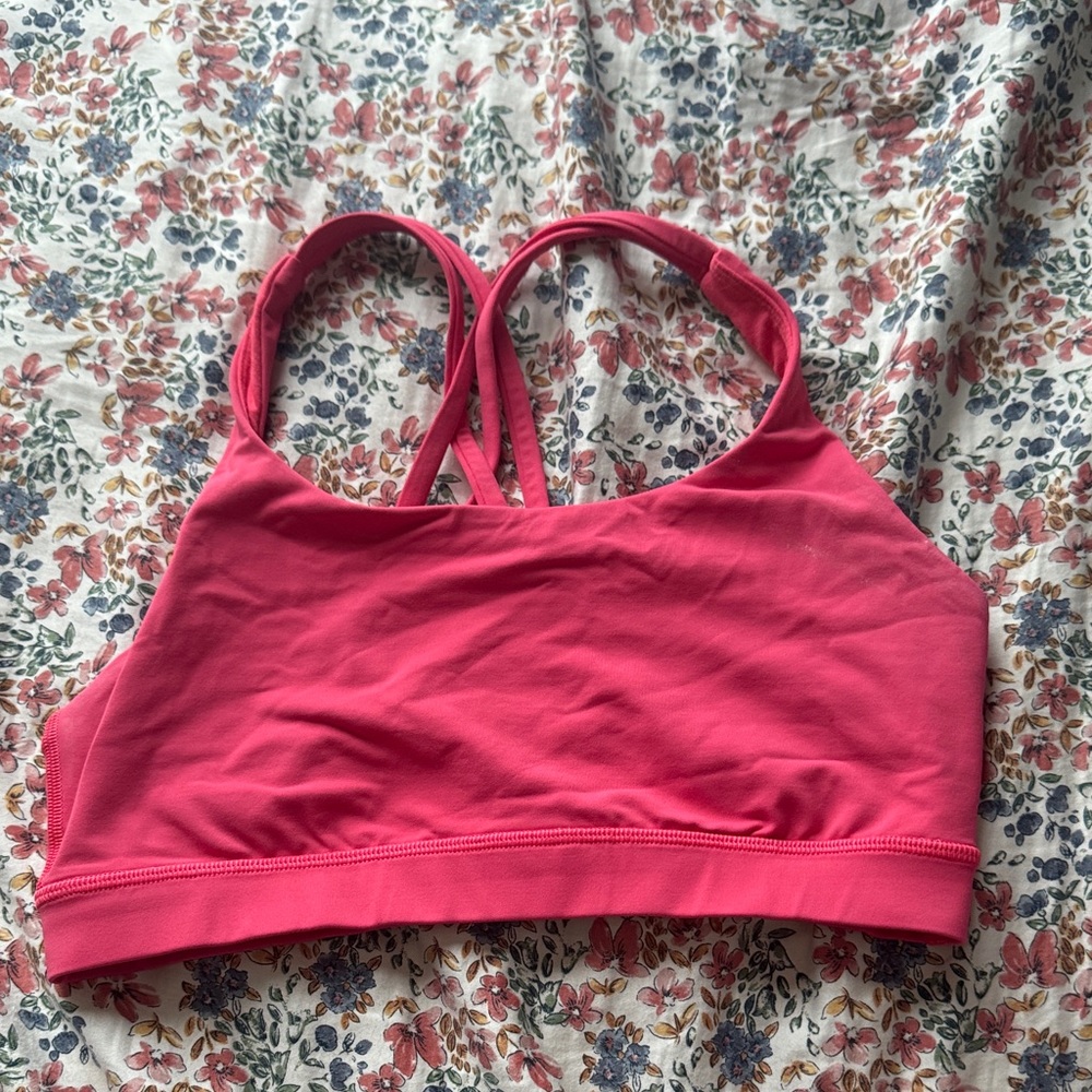Lululemon Pink Sports Bra